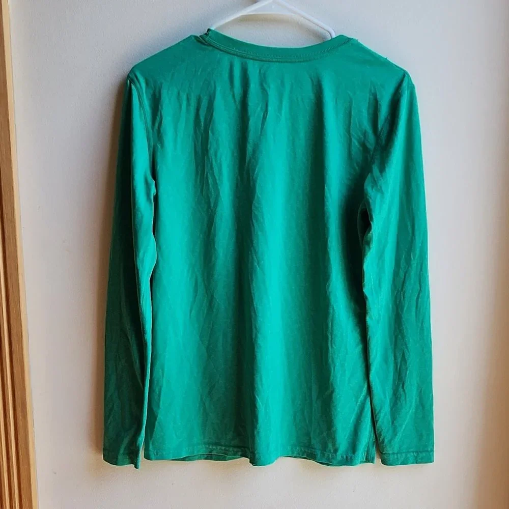 Nike Dri-Fit Green Scoop Neck Jersey Size Medium